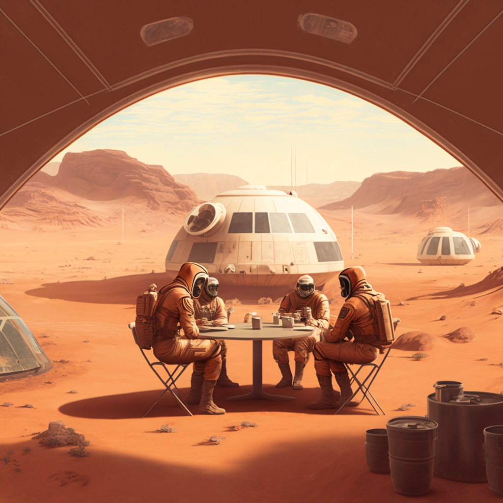 Martian Governance Illustration